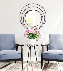 Luna Circular Statement Mirror
