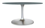 Metropolis 60-Inch Raw Marble Dining Table