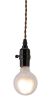 Molly Plug-In Polyurethane Ceiling Lamp