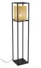 Yves Black & Gold Modern Perforated Steel Floor Lamp