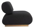 Barsa Modern Boucle-Style Accent Chair