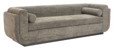Sereneu Green Tweed Modern Sofa