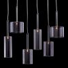 Hale Modern Glass & Chrome Ceiling Lamp