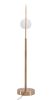 Griffith Modern Brass Arc Floor Lamp