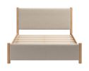 Hadi Beige Modern Queen Bed