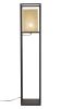 Yves Black & Gold Modern Perforated Steel Floor Lamp