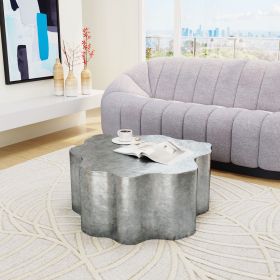 Kortha Modern Organic Aluminum Coffee Table
