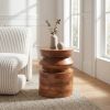 Kollam Walnut Acacia Wood Side Table