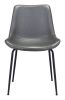 Byron Mid-Century Modern Chair – Heavy-Duty Vinyl & Steel Frame