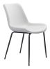 Byron Mid-Century Modern Chair – Heavy-Duty Vinyl & Steel Frame