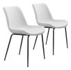Byron Mid-Century Modern Chair – Heavy-Duty Vinyl & Steel Frame