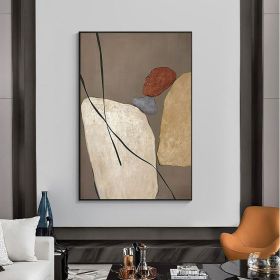 Original Oil Painting Abstract Brown Oil Painting on Canvas Abstract Modern Hand Painting Wall Art Painted On Canvas Painting original For Home Decor (Style: 01, size: 50x70cm)