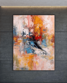 Abstract Oil Painting On Canvas Modern Oil Painting Hand Painted Large Wall Art For Home Decor (Style: 01, size: 50x70cm)
