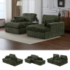 Oversized Double-Chaise Deep-Seated Lounge Chair