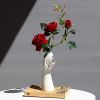 Nordic Style Ceramic "Hand" Vase