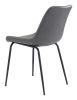 Byron Mid-Century Modern Chair – Heavy-Duty Vinyl & Steel Frame