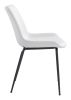 Byron Mid-Century Modern Chair – Heavy-Duty Vinyl & Steel Frame