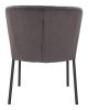 Elegant Aimee Mid-Century Modern Dining Chair – Wrapped Seat & Back, Stackable
