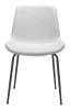 Byron Mid-Century Modern Chair – Heavy-Duty Vinyl & Steel Frame