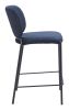 Plat Luxury Velvet Counter Stool – Upholstered Seat & Back