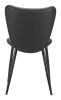 Prestige Modern Dining Chair – Vinyl or Fabric Seat with Steel Frame