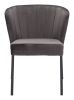 Elegant Aimee Mid-Century Modern Dining Chair – Wrapped Seat & Back, Stackable