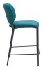 Plat Luxury Velvet Counter Stool – Upholstered Seat & Back