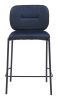 Plat Luxury Velvet Counter Stool – Upholstered Seat & Back