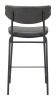 Charon Bauhaus Counter Stool – Vinyl Upholstery & Powder-Coated Steel
